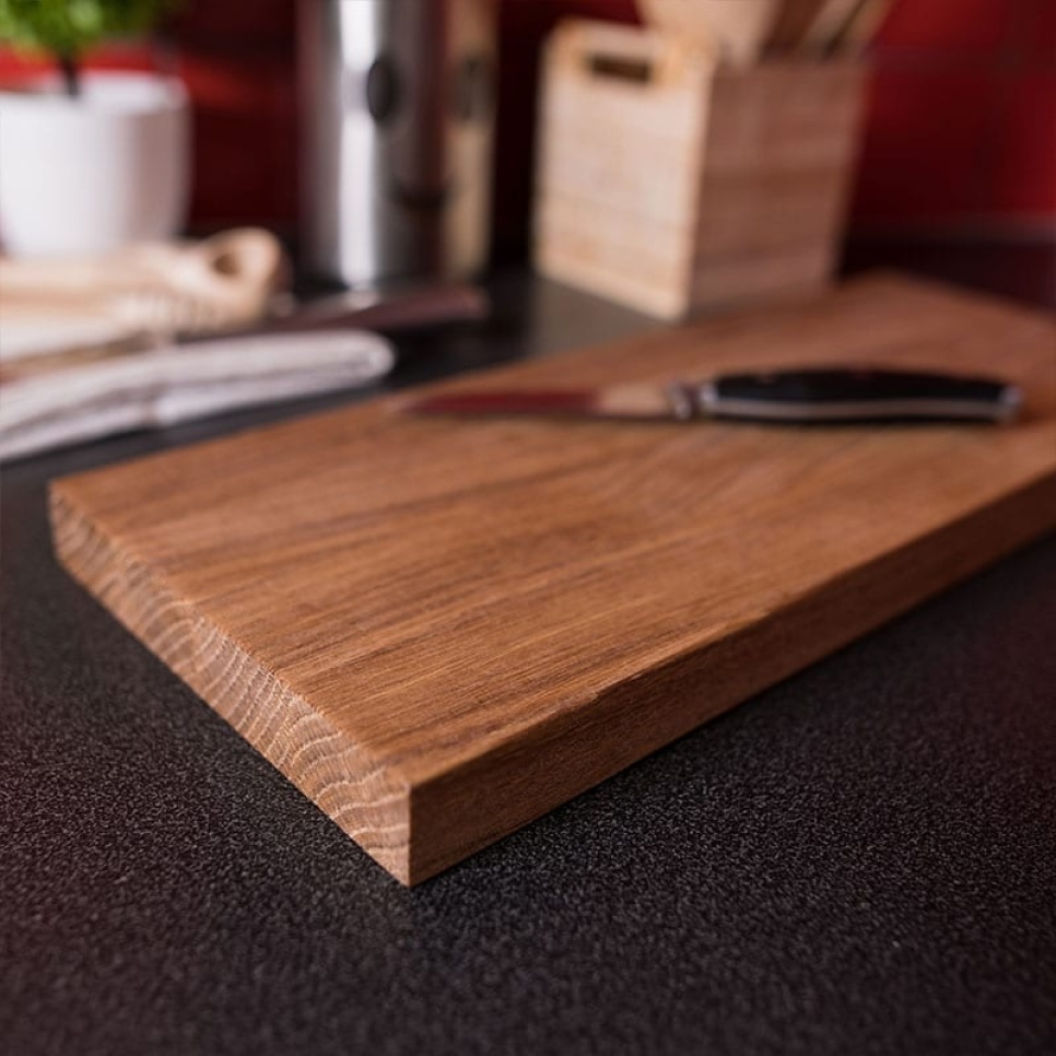 Planche à découper en chêne huilé, Elite, 40x16 cm - AT-Line