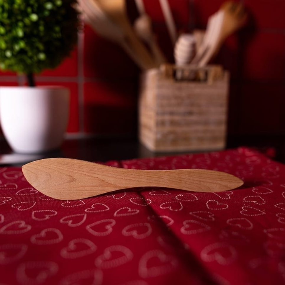 Couteau à beurre en bois monobloc - AT-Line