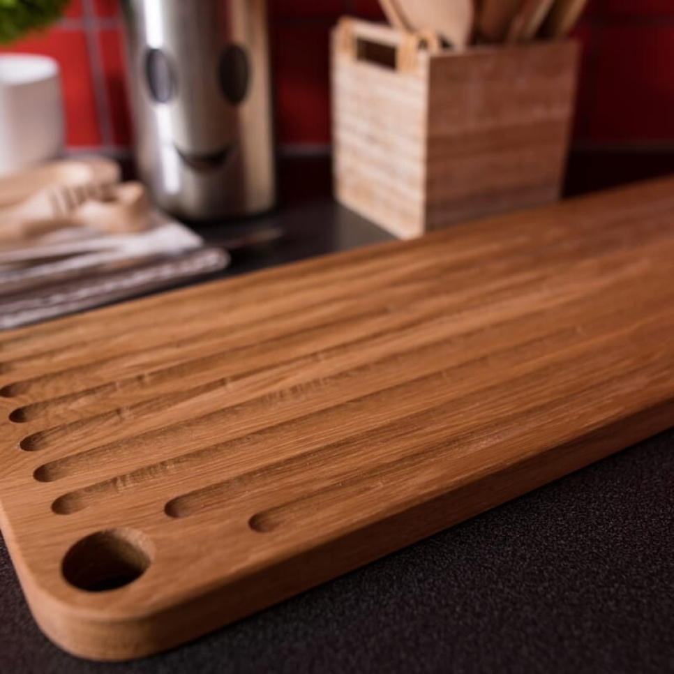 Planche à découper le pain en chêne huilé, Brunch - AT-Line