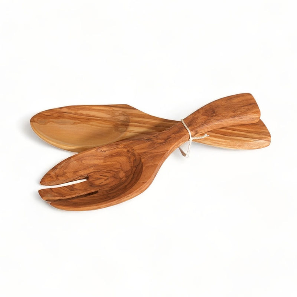 Couverts à salade en bois d\'olivier - AT-Line dans le groupe Cuisine / Ustensiles de cuisine / Couverts à salade l\'adresse The Kitchen Lab (2212-36617)