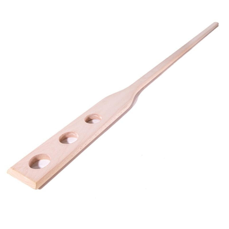 Spatule de brassage en hêtre, avec trou - AT-Line