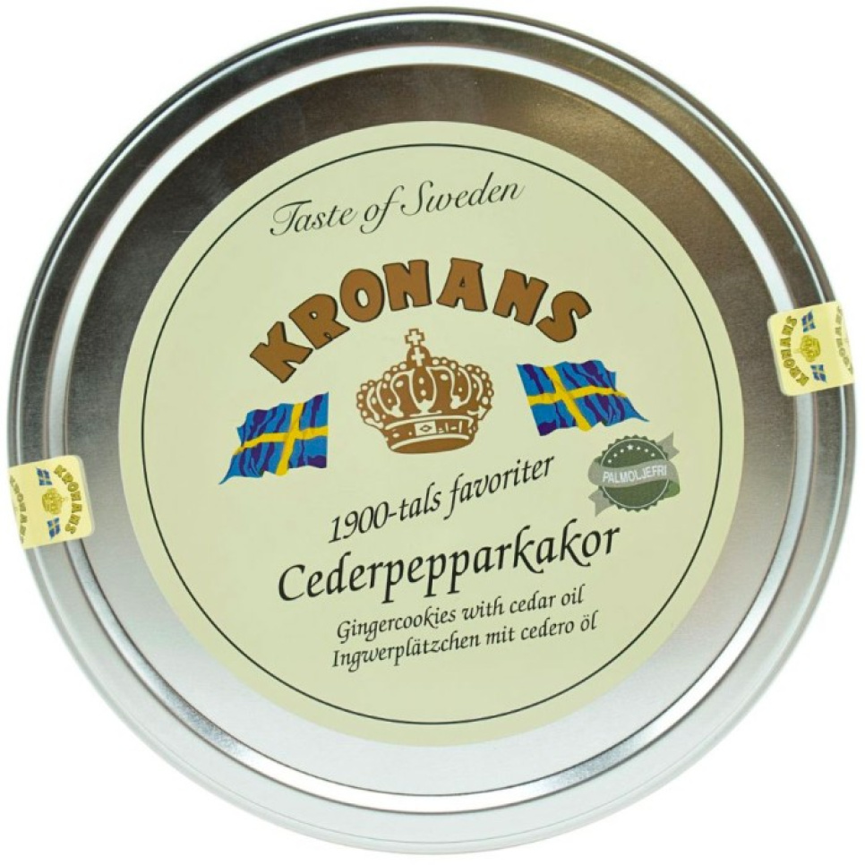 Biscuits au gingembre à l’huile de cèdre, 600 g - Kronans