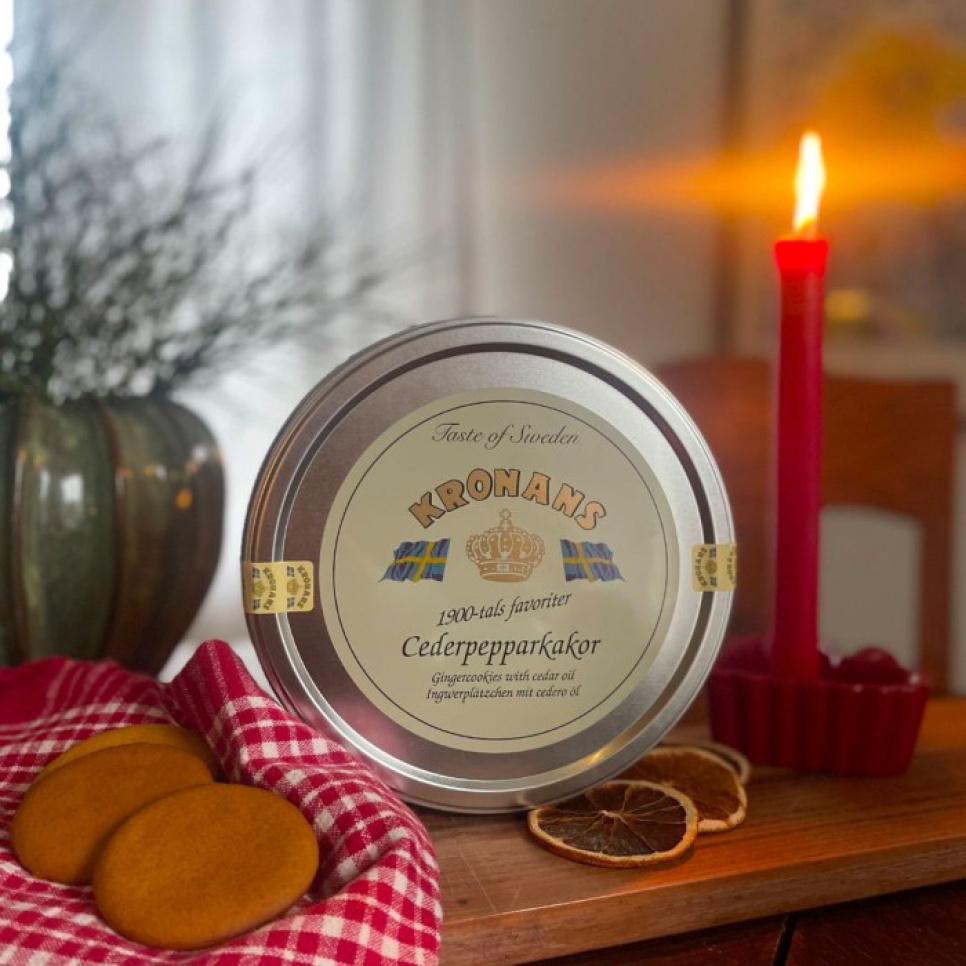 Biscuits au gingembre à l’huile de cèdre, 600 g - Kronans