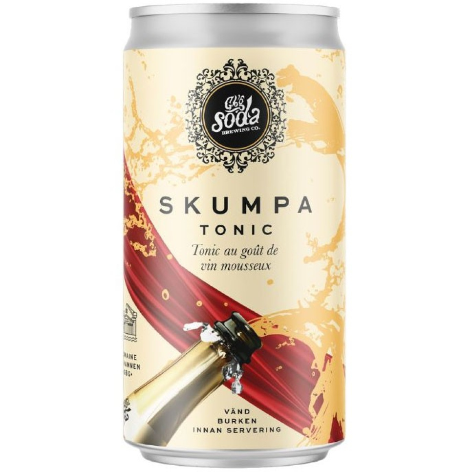 Skumpa Tonic 250ml - Gbg Soda dans le groupe Cuisine / Autour du monde l\'adresse The Kitchen Lab (2214-30802)