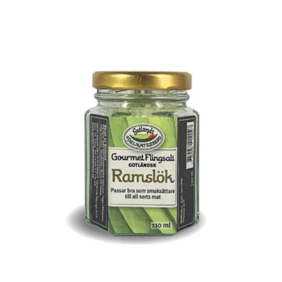 Ramson salt, 75g - Gotlands Delikatesser dans le groupe Cuisine / Épices et Arômes / Sel l\'adresse The Kitchen Lab (2214-32987)