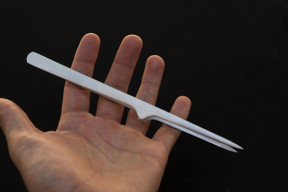 Tweezers, Stando Silver, 20cm - Gestura