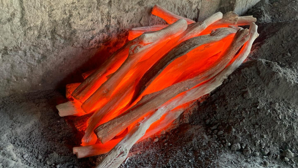 Charbon de bois, Kishu-Binchotan de chêne Ubamegashi, environ 1kg - Kisyu Sumikobo