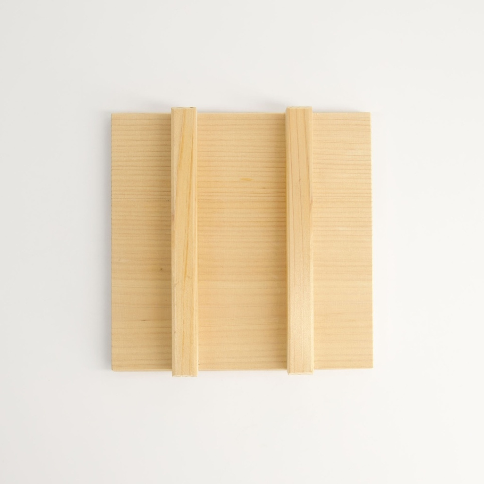 Couvercle pour poêle à omelette japonaise, 18 x 18 cm