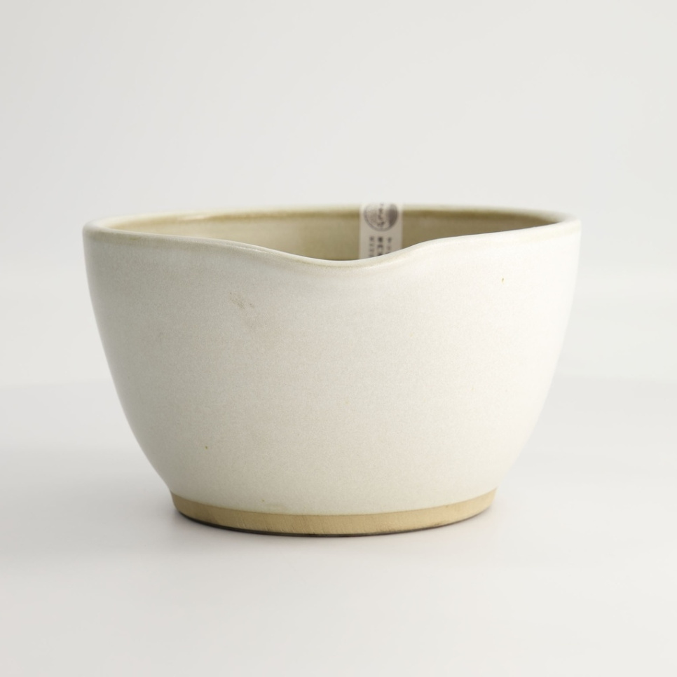 Mortier japonais, Suribachi, blanc 18,5 cm