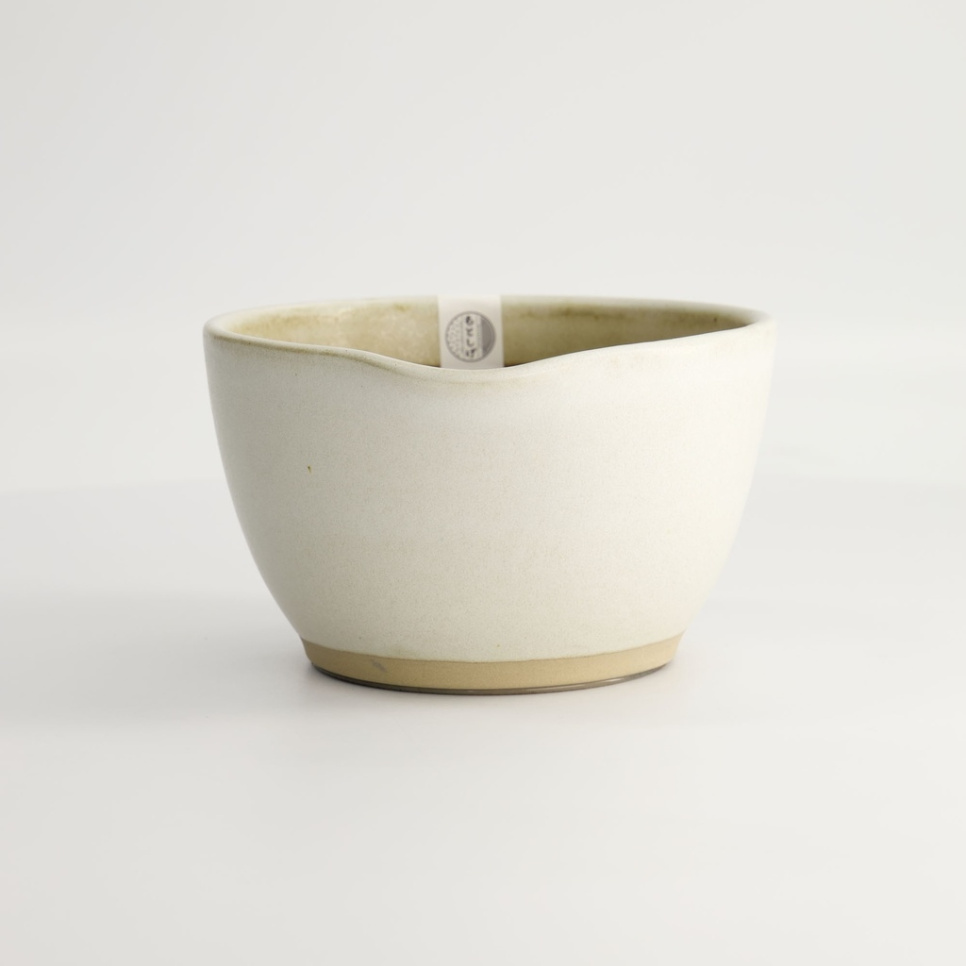 Mortier japonais, Suribachi, blanc 15,5 cm