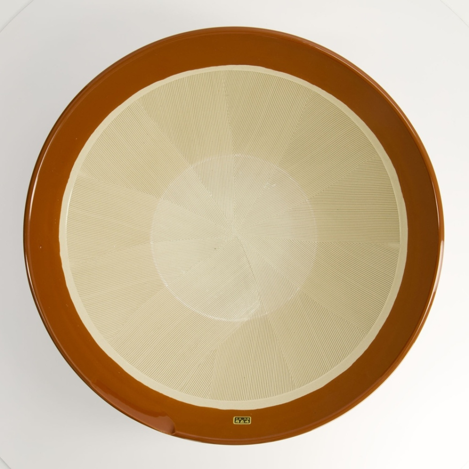 Mortier japonais, Suribachi, brun 36 cm