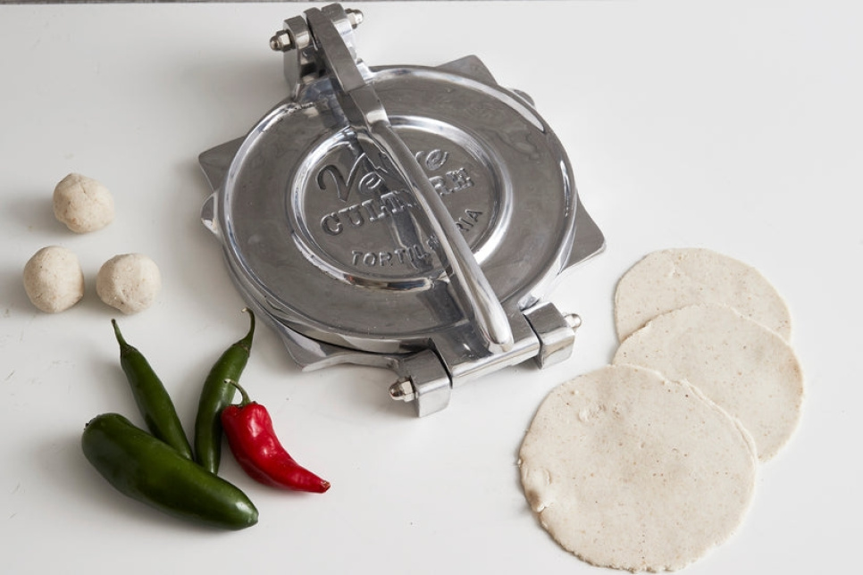 Grande presse à tortilla en aluminium - Verve Culture