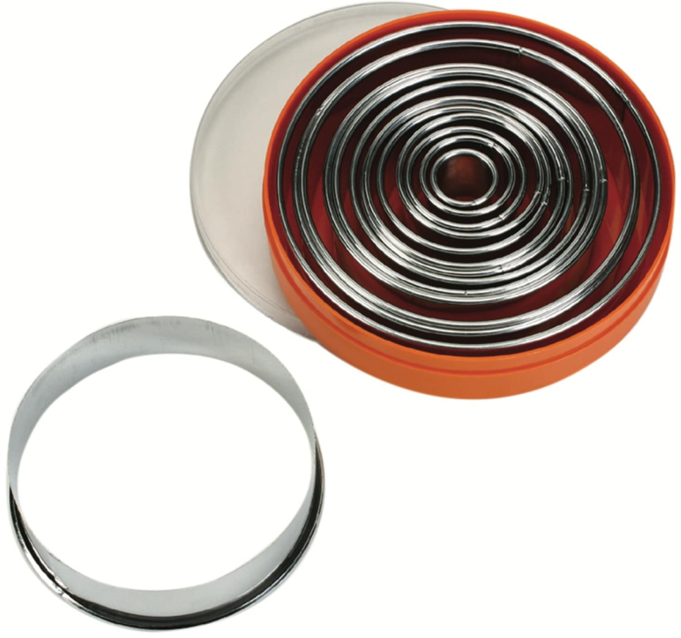 Emporte-pièces ronds, set de 16 pièces - Schneider dans le groupe Pâtisserie / Ustensiles à pâtisserie / Coupe-pâte et emporte-pièce l\'adresse The Kitchen Lab (2254-33772)