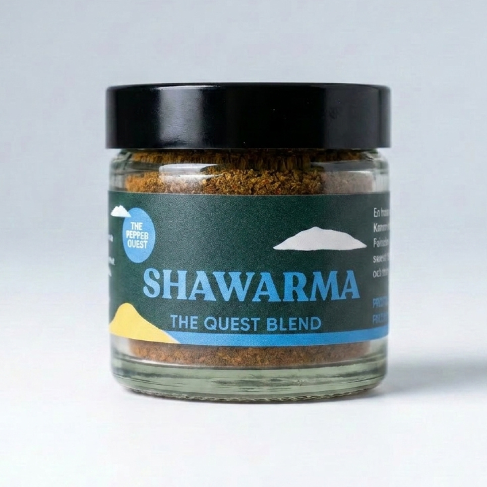Mélange d\'Épices, Shawarma, 30 g - The Pepper Quest dans le groupe Cuisine / Épices et Arômes / Épices l\'adresse The Kitchen Lab (2257-34933)