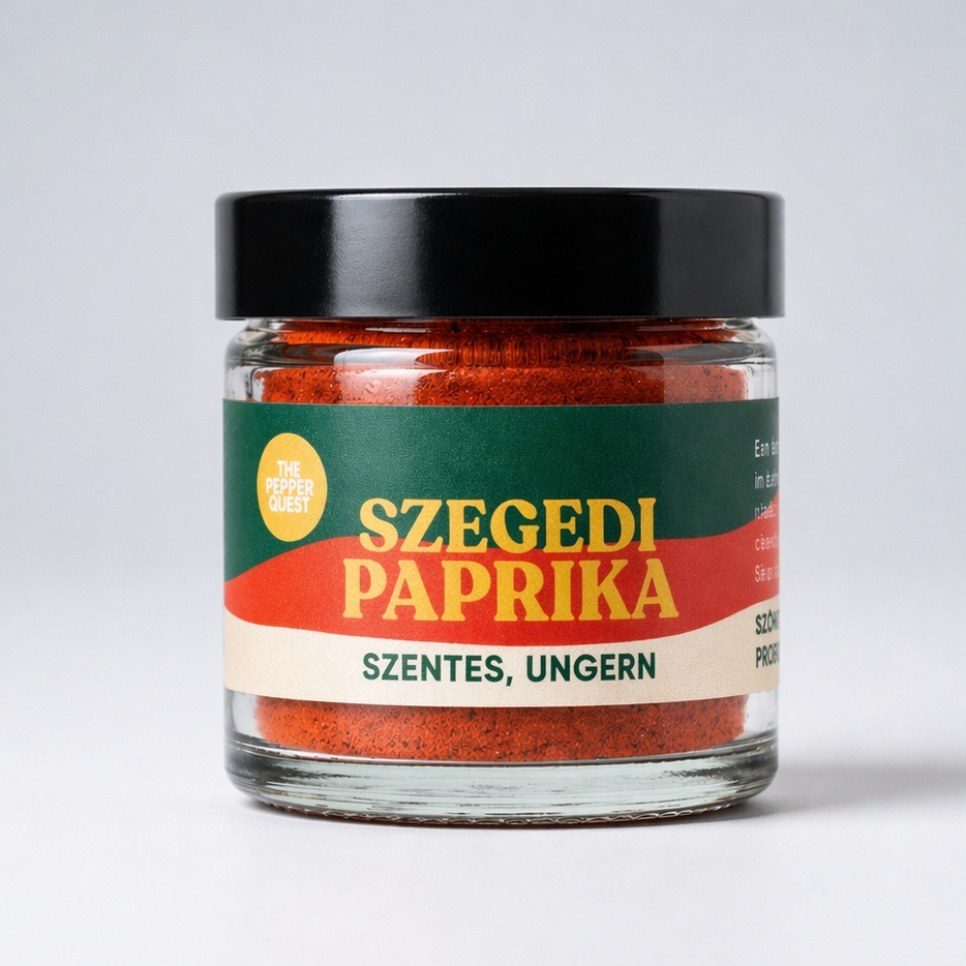 Paprika en Poudre, Szegedi, 40 g - The Pepper Quest dans le groupe Cuisine / Épices et Arômes / Épices l\'adresse The Kitchen Lab (2257-34934)