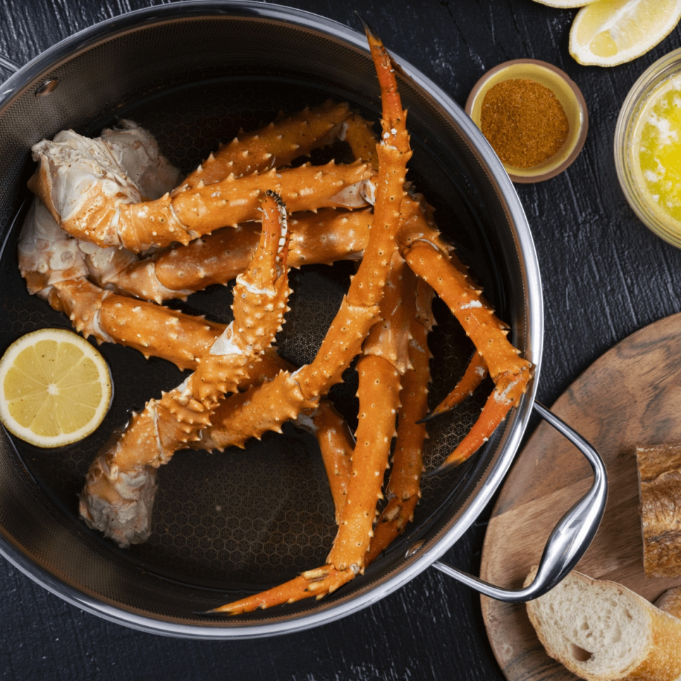 Marmite avec couvercle en verre, antiadhésive, 9,5 L - Hexclad