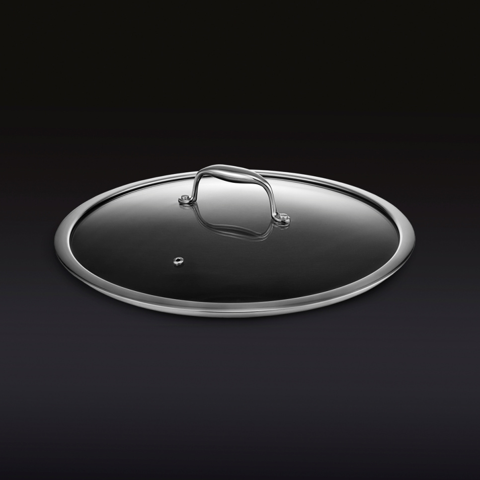 Couvercle en verre, 30 cm - Hexclad dans le groupe Cuisine / Poêle à frire / Accessoires et couvercles l\'adresse The Kitchen Lab (2262-33388)