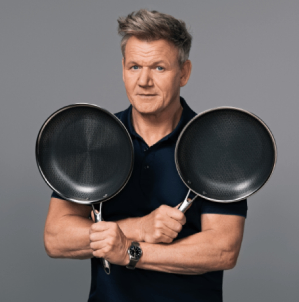 Poêle à frire, antiadhésive, 30 cm - Hexclad