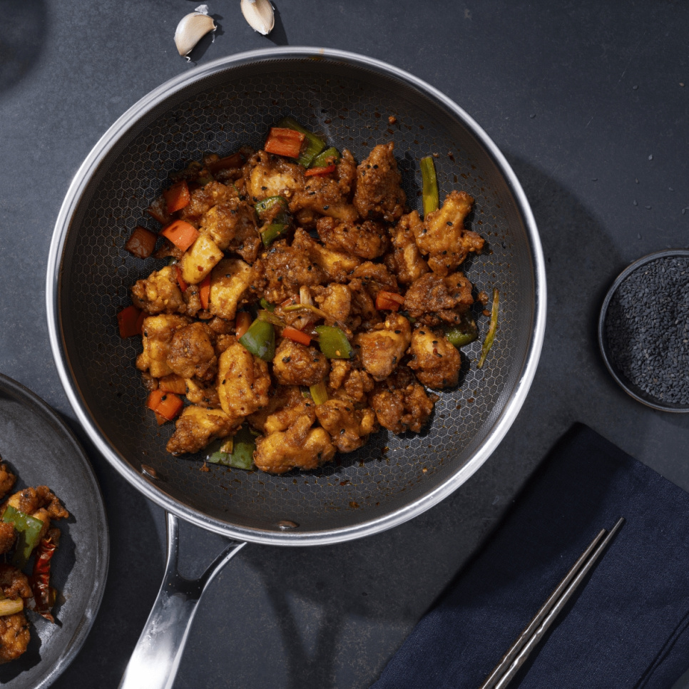 Poêle wok, antiadhésive, 30 cm - Hexclad