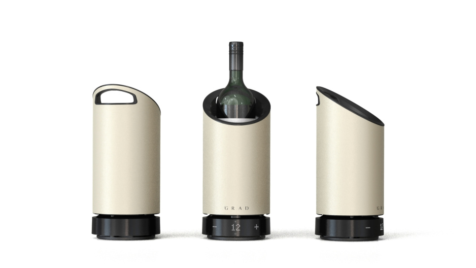 Refroidisseur à vin électrique, No. 1, 2026 Off White Edition - Grad