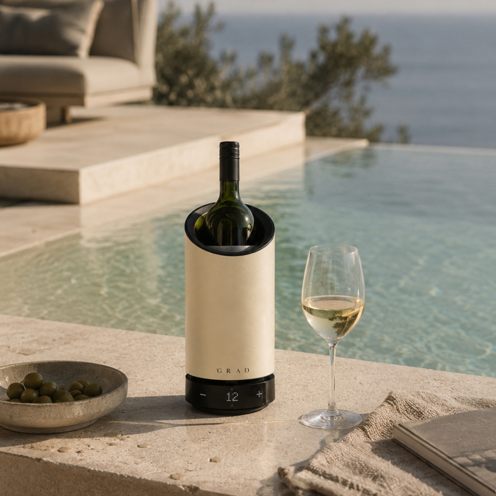 Refroidisseur à vin électrique, No. 1, 2026 Off White Edition - Grad