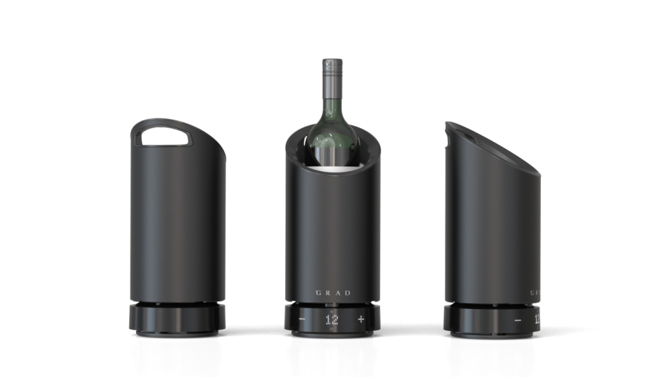 Refroidisseur à vin électrique, No. 1, 2026 Black Edition - Grad