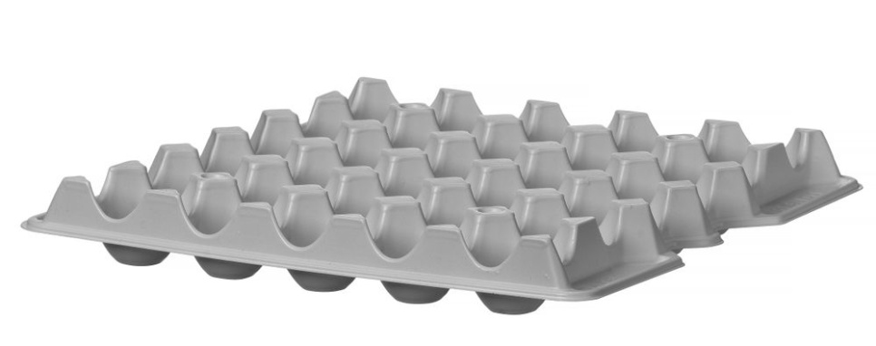 Plateau à oeufs en plastique, lot de 4 - Hendi