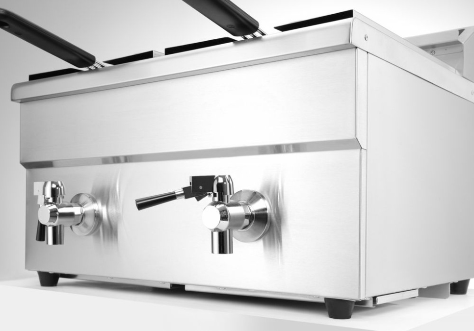 Friteuse à induction 2 x 8 L, Profi Line - Hendi