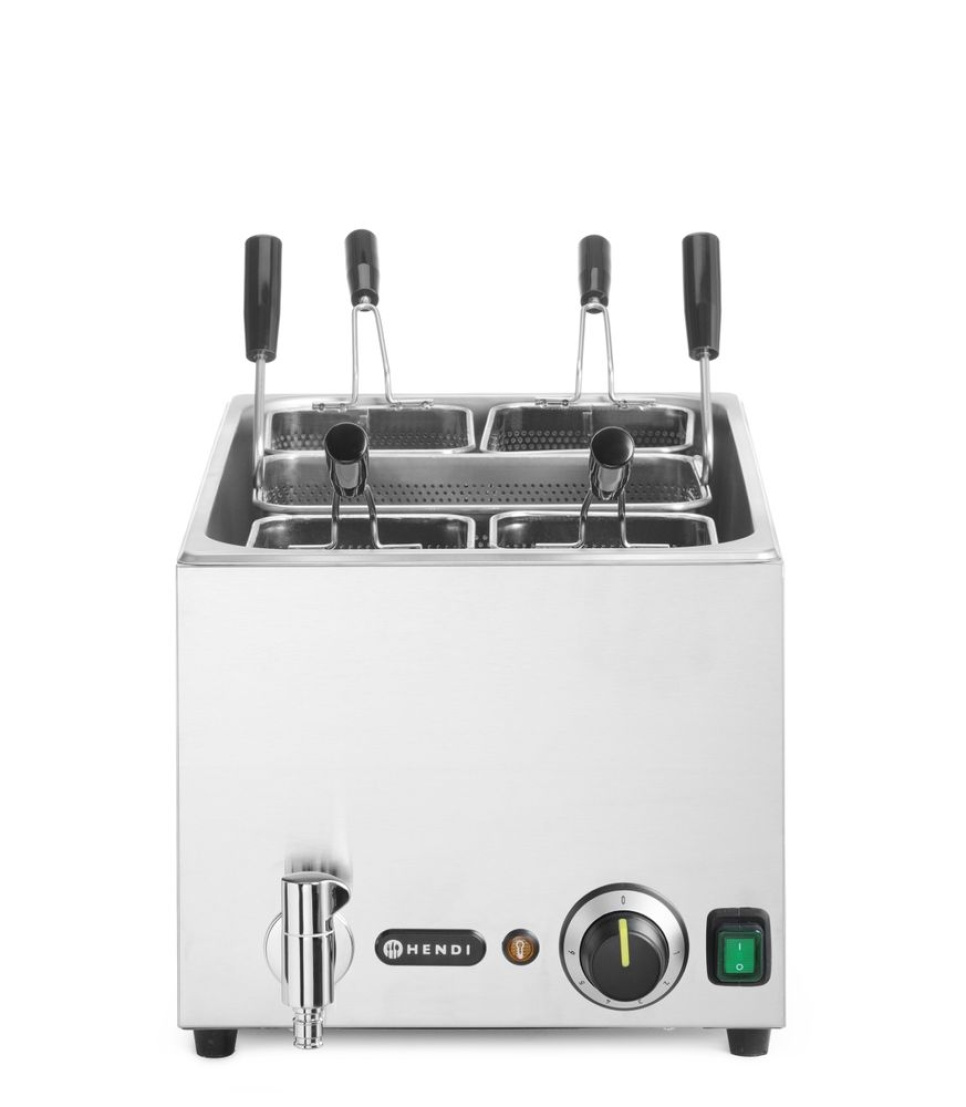 Cuiseur à pâtes, 25 L, 5 paniers - Hendi