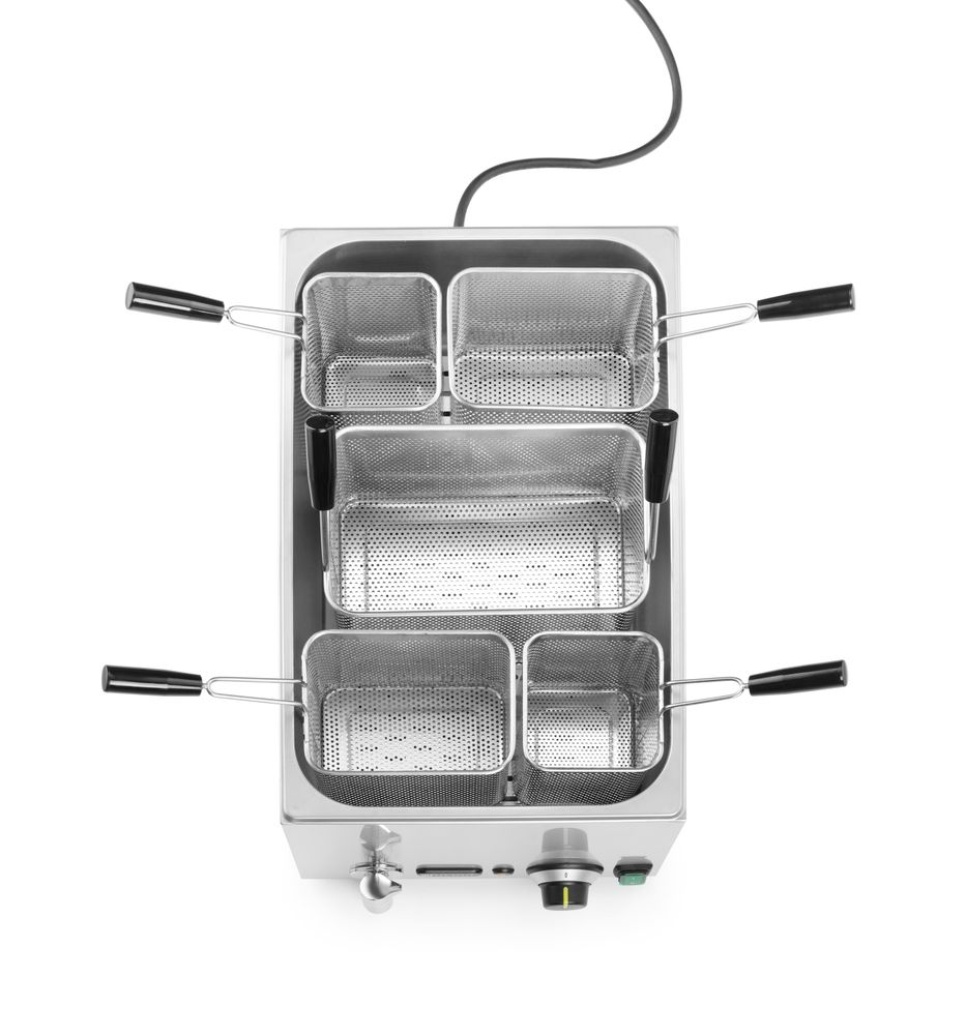 Cuiseur à pâtes, 25 L, 5 paniers - Hendi