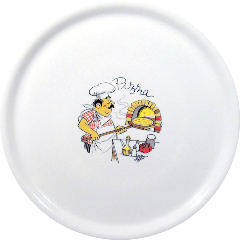 Assiette à pizza, traditionnelle, 33 cm - Hendi dans le groupe Arts de la table / Assiettes, Bols et Plats / Assiettes l\'adresse The Kitchen Lab (2294-34764)