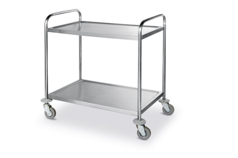 Chariot de service à deux étagères - Hendi dans le groupe Arts de la table / Assiettes, Bols et Plats / Assiettes l\'adresse The Kitchen Lab (2294-34766)