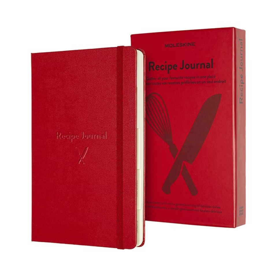 Passion Journal Recipe, carnet de recettes - Moleskine