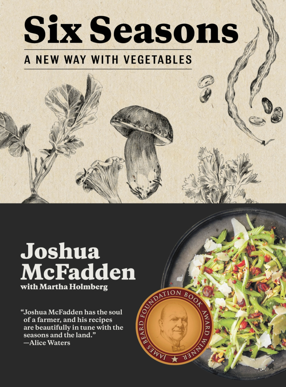 Six Seasons: A New Way with Vegetables - Joshua McFadden dans le groupe Cuisine / Livres de cuisine / / l\'adresse The Kitchen Lab (2304-36069)