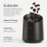 Subminimal SubScale balance à espresso, noire