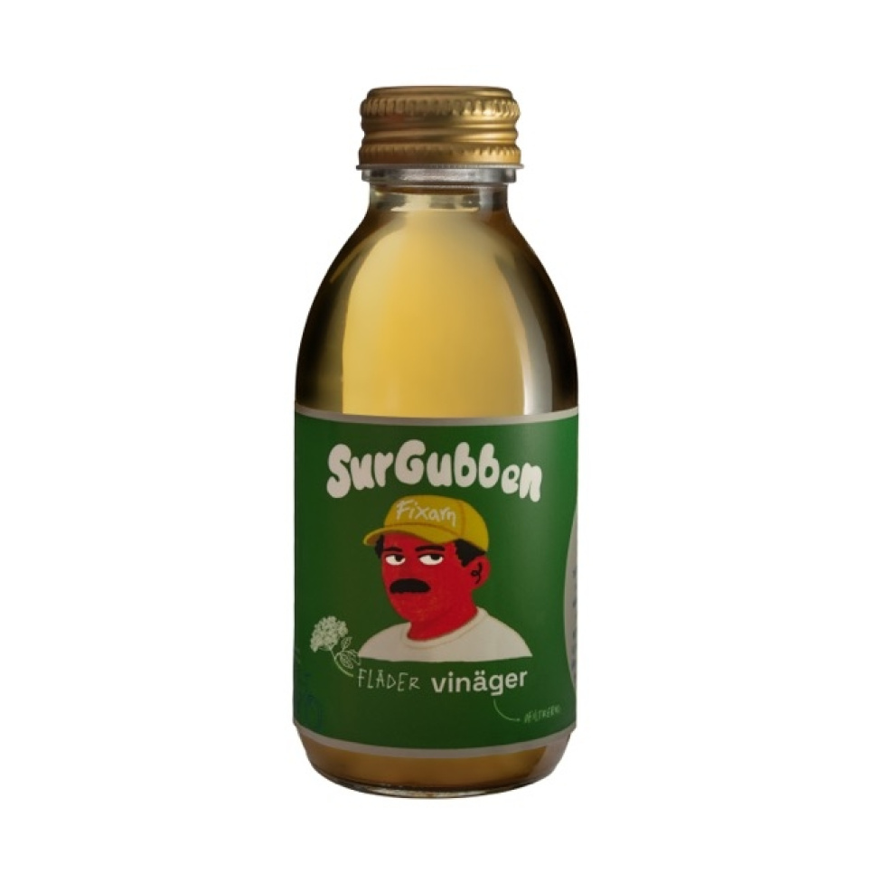 Vinaigre de fleur de sureau, 145 ml - Surgubben dans le groupe Cuisine / Épices et Arômes / Le garde-manger l\'adresse The Kitchen Lab (2316-36346)