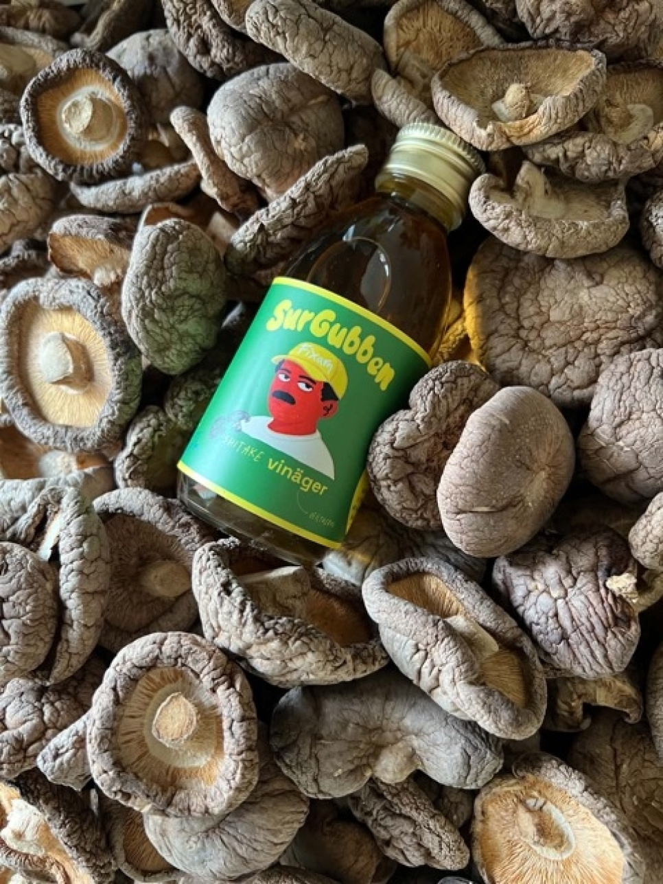 Vinaigre de shiitake, 145 ml - Surgubben