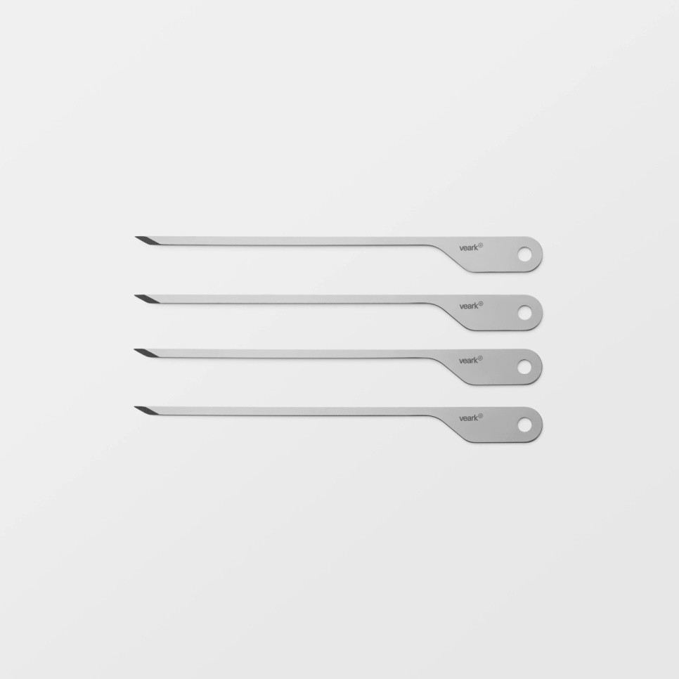 Brochettes 4 pièces, SKW20 - Veark dans le groupe Barbecues, plaques de cuisson et Fours / Autres accessoires pour barbecue / Pic à brochette pour le barbecue l\'adresse The Kitchen Lab (2324-36547)